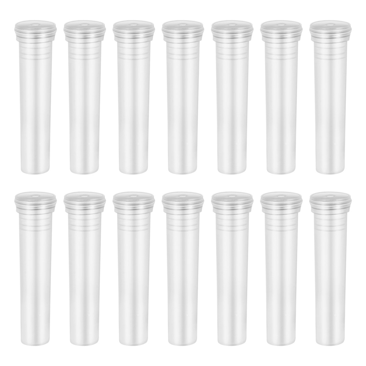 Longs Florist Supply - 50Pcs Lightweight Flower Tube Premium Plastic