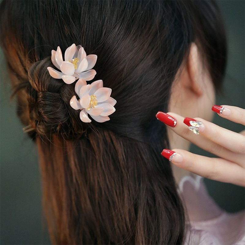 1Pair Vintage Hairpin Glazed F - Florist Supplies avaliação e preço