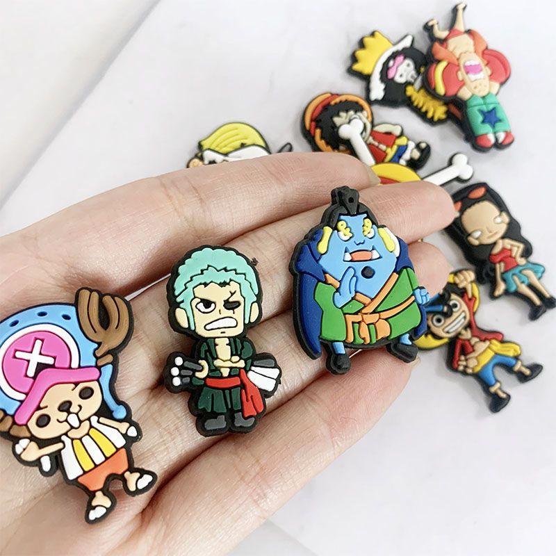2-30pcs One Piece Luffy Crocs  - Florist Supplies avaliação e preço