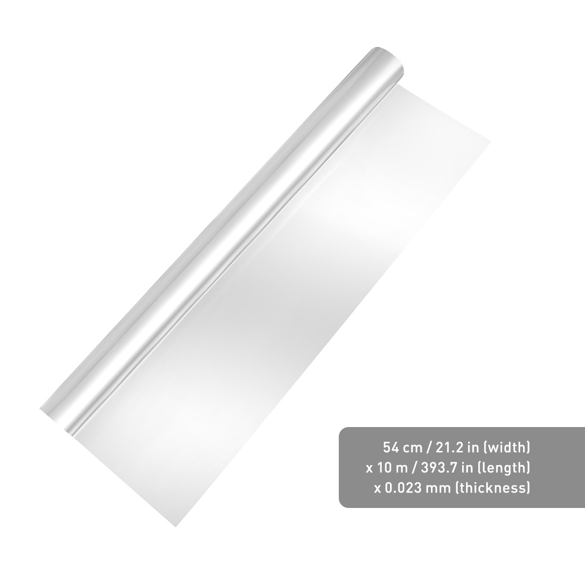 10M X 54Cm Clear Cellophane Wr - Cellophane Wrap Clear avaliação e preço