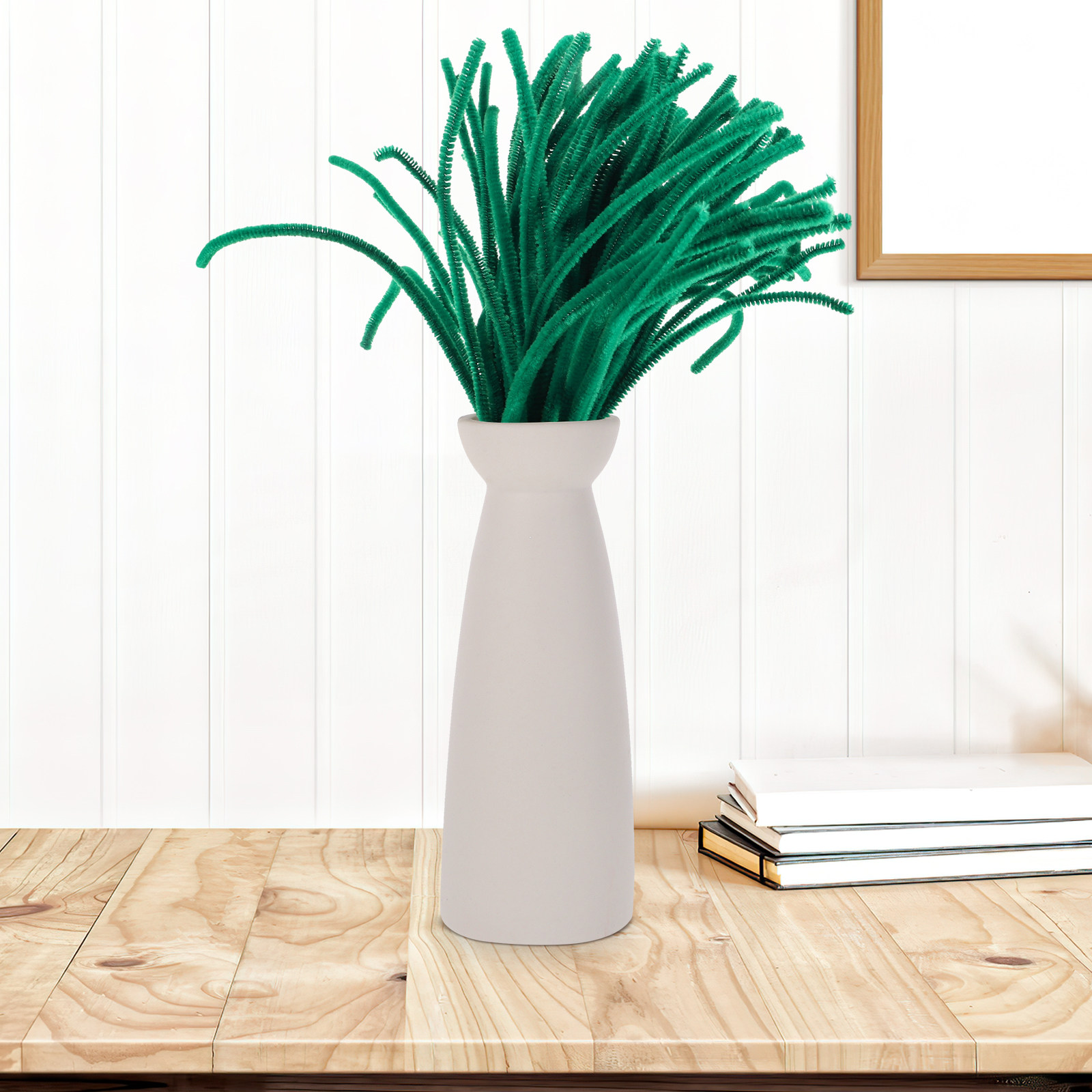 100Pcs Floral Stem Wires Flexi - Wire Stem Florist avaliação e preço