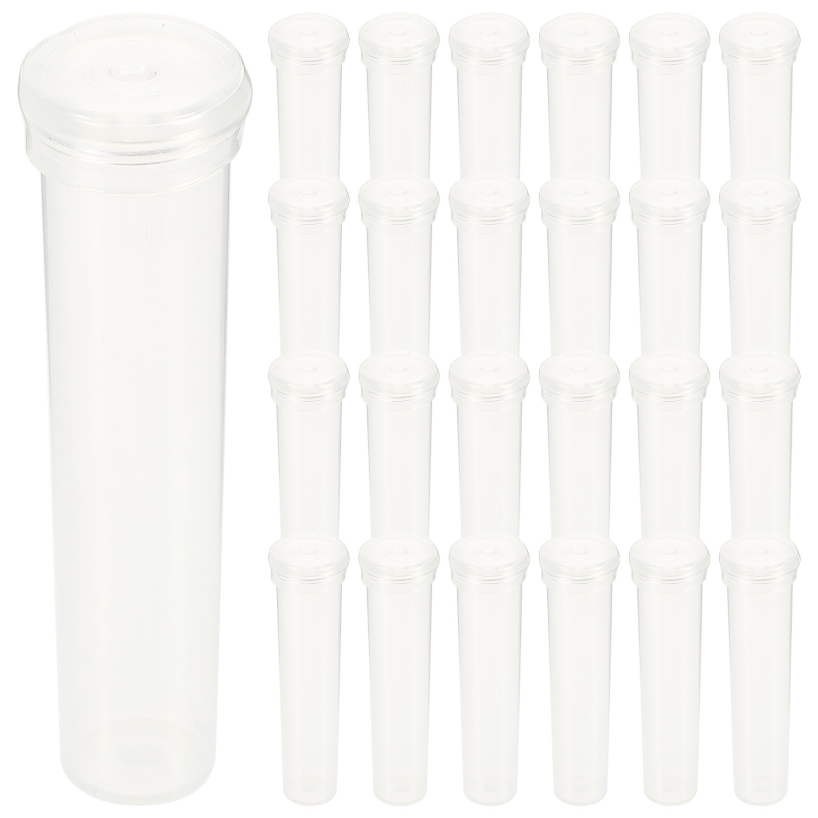 25Pcs Plastic Flower Tube Prem - Longs Florist Supply avaliação e preço