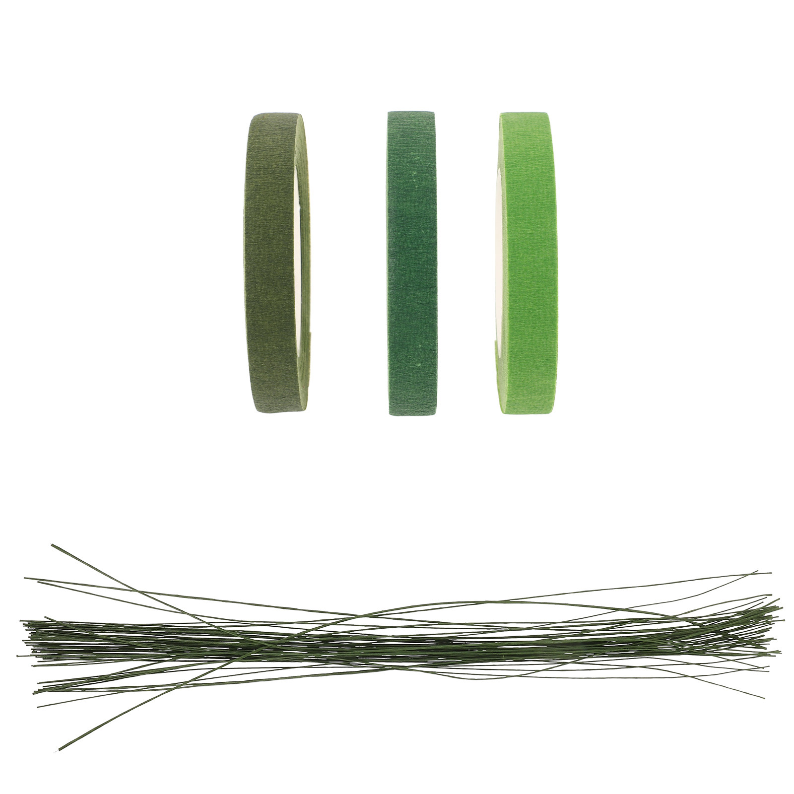1Set Floral Stem Wire and Tape - Wire Stem Florist avaliação e preço