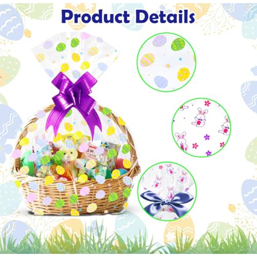 Gift Boutique Easter Cellophan - Cellophane Wrap Clear avaliação e preço