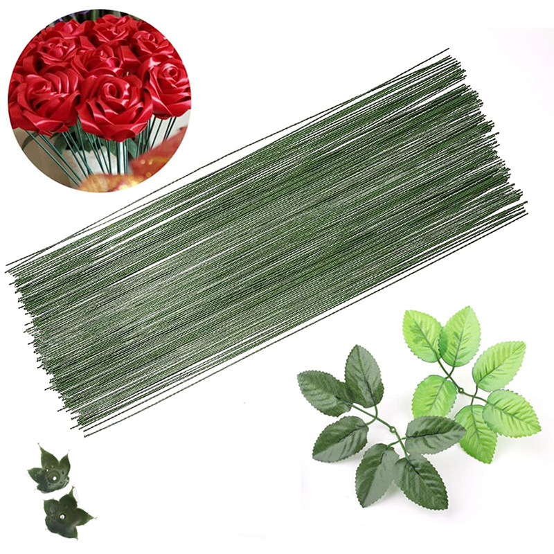 50/100Pcs Floral Wire Stems Fl - Wire Stem Florist avaliação e preço