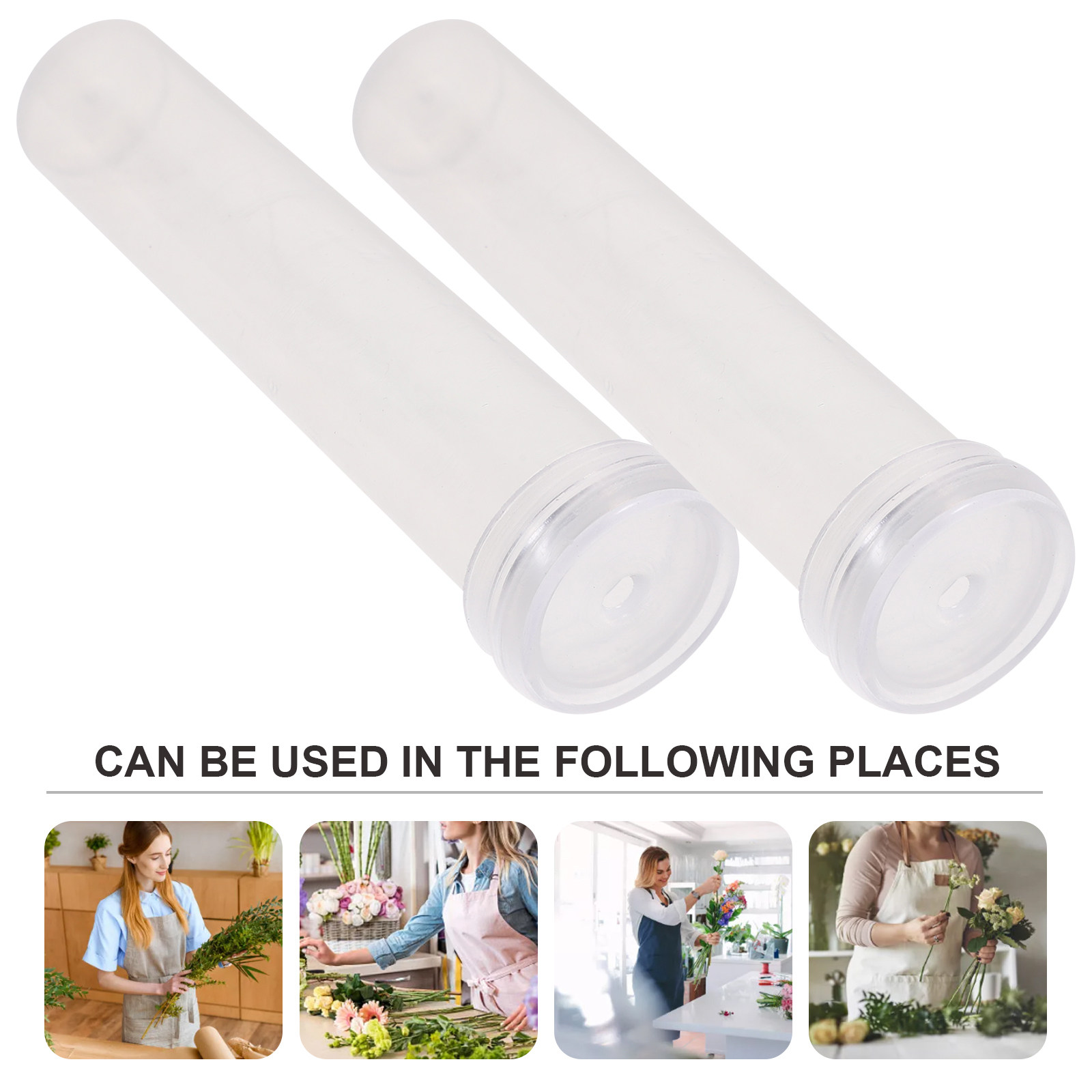 50Pcs Fresh Flower Water Tube  - Longs Florist Supply avaliação e preço