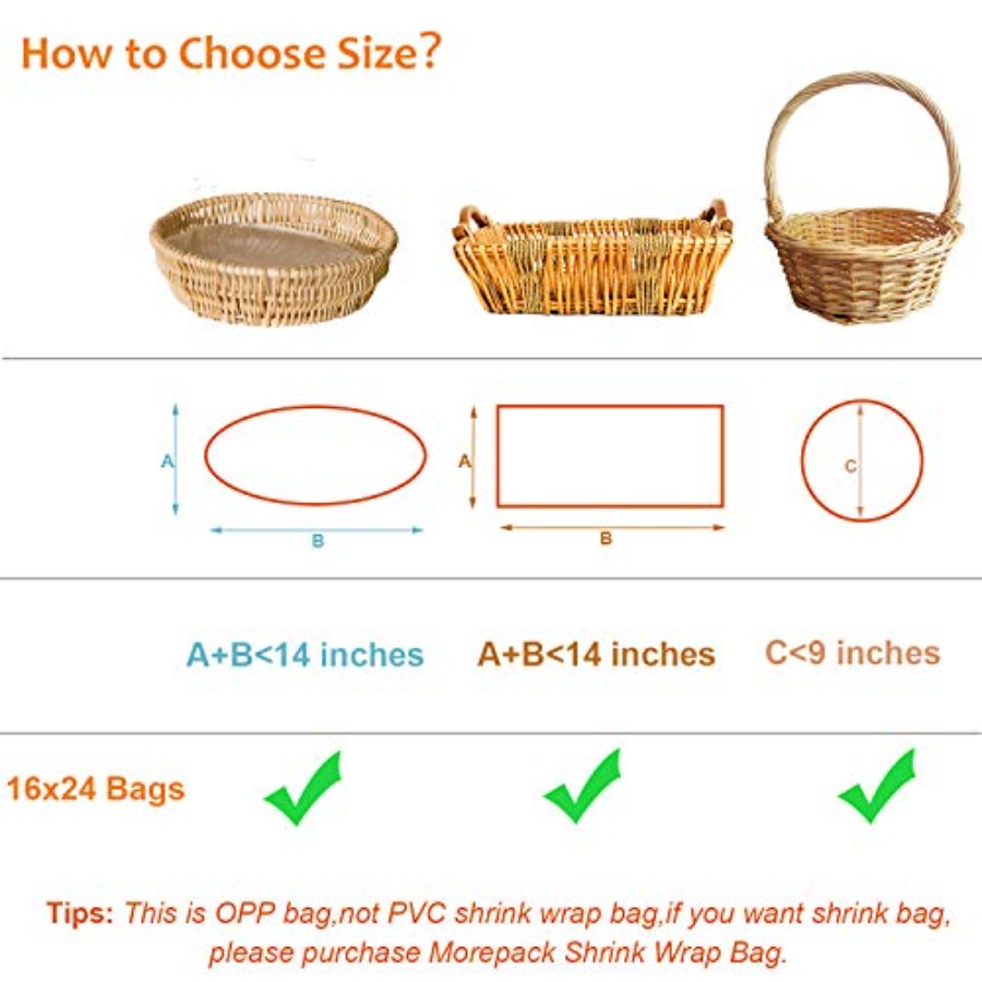 Cellophane Bags16x24 Inch 20 P - Cellophane Wrap Clear avaliação e preço