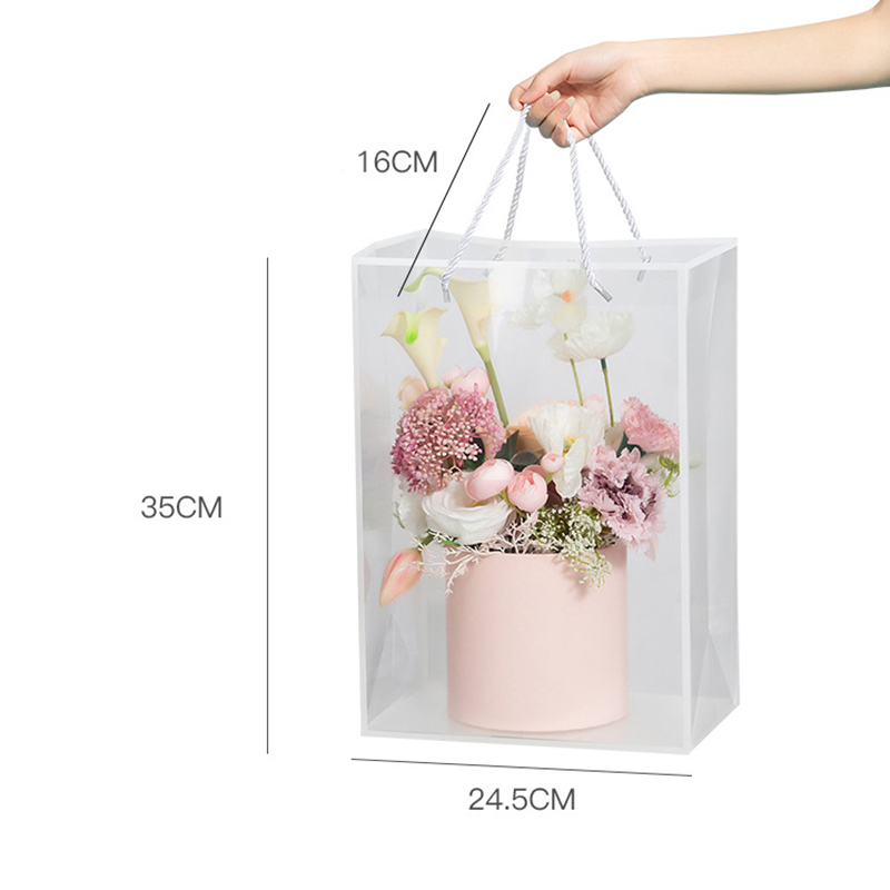 Transparent Tote Bag Flower Bo - Longs Florist Supply avaliação e preço