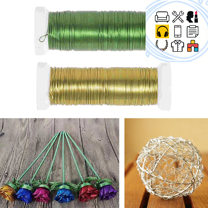 Crafts Wires Florist Flower Wi - Wire Stem Florist avaliação e preço