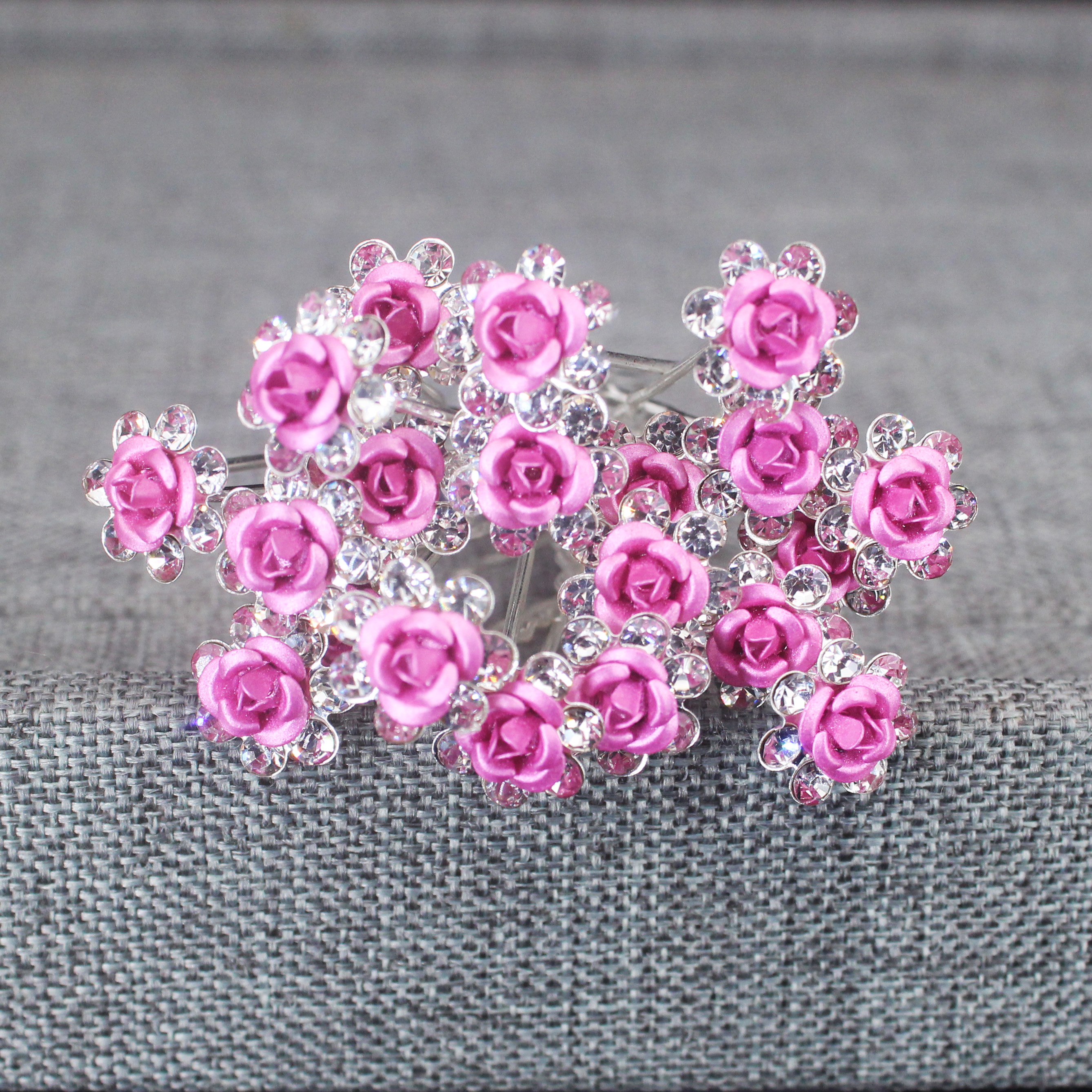 20PCS Rose Flower Rhinestone H - Florist Supplies avaliação e preço