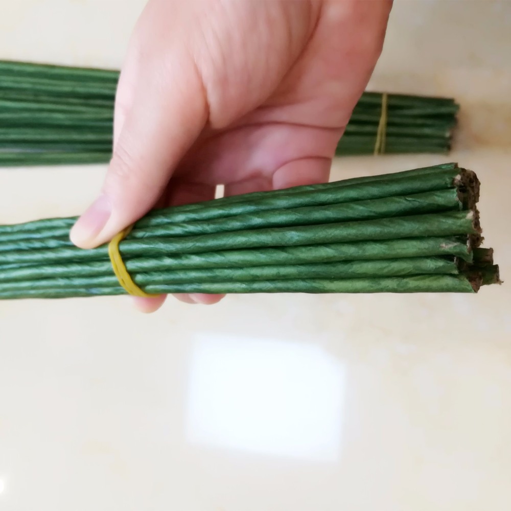 1mm 2/3/4/5mm 40/60cm Dark Gre - Wire Stem Florist avaliação e preço
