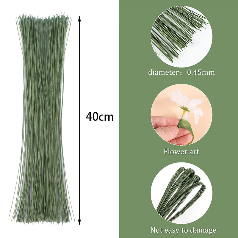 100Pcs Floral Wire High Qualit - Wire Stem Florist avaliação e preço