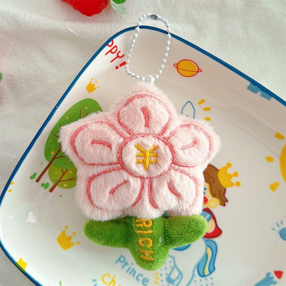Pink Handmade Sakura Keychain  - Florist Supplies avaliação e preço