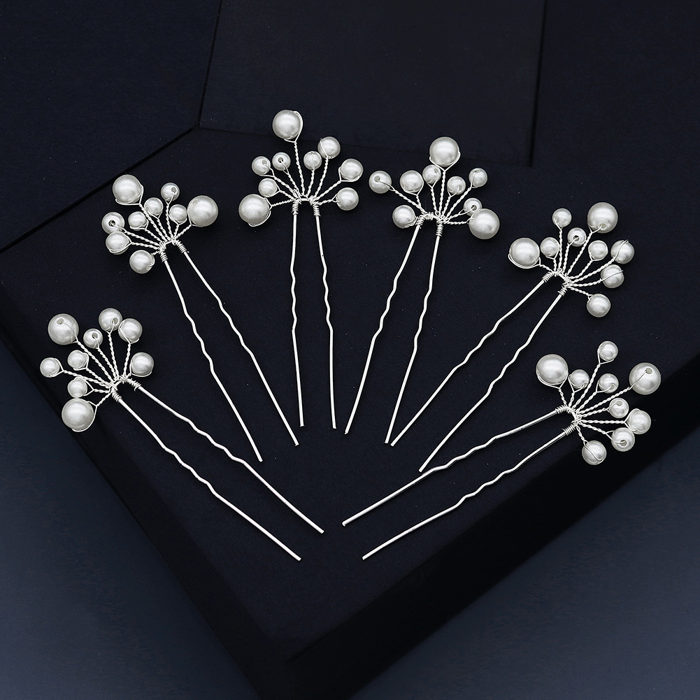 Vintage Pearl Flower Hairpin S - Florist Supplies avaliação e preço
