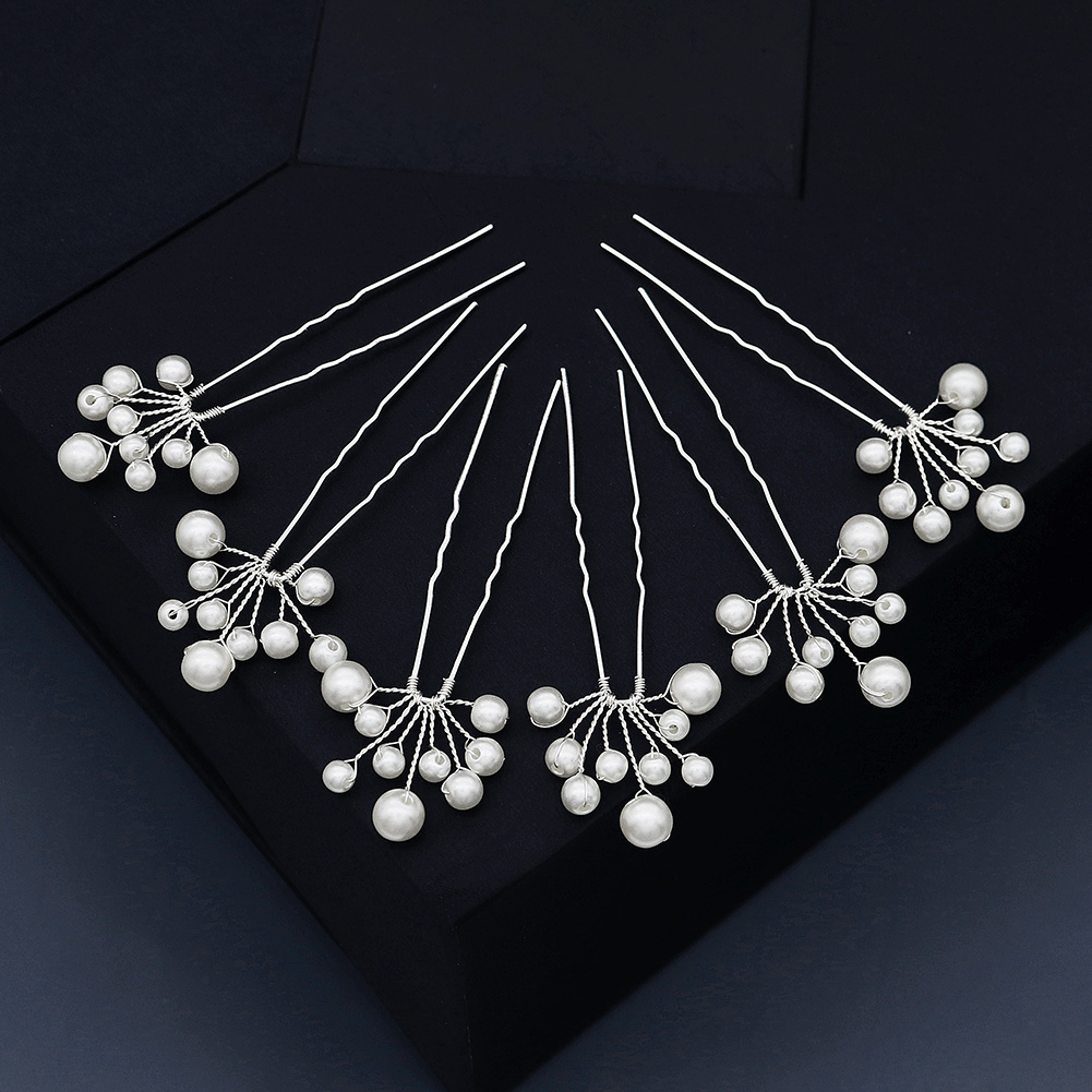 Vintage Pearl Flower Hairpin S - Florist Supplies avaliação e preço