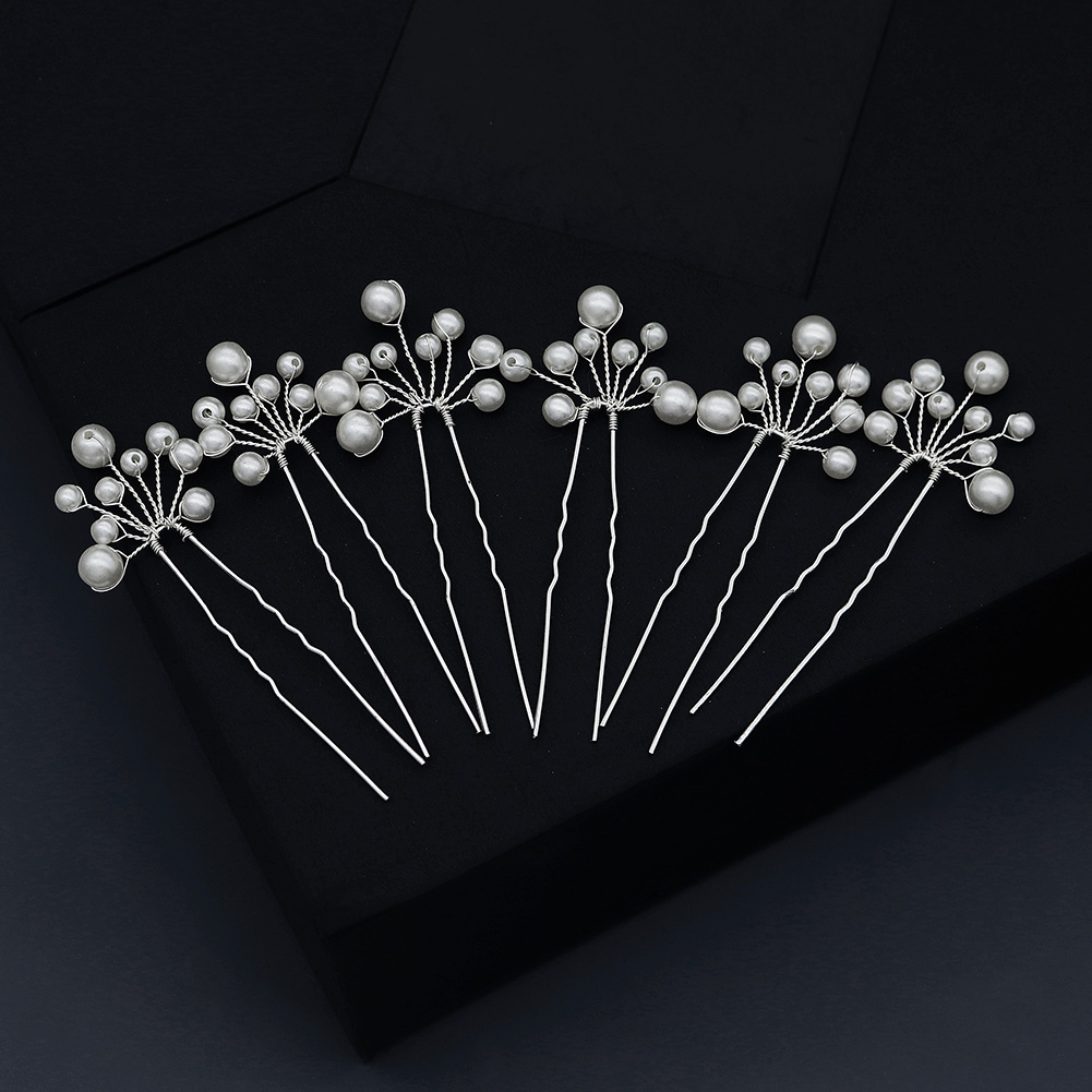 Vintage Pearl Flower Hairpin S - Florist Supplies avaliação e preço